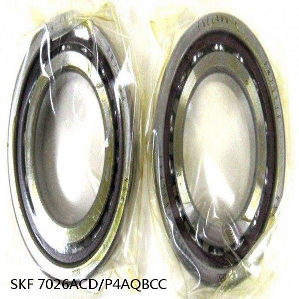 7026ACD/P4AQBCC SKF Super Precision,Super Precision Bearings,Super Precision Angular Contact,7000 Series,25 Degree Contact Angle