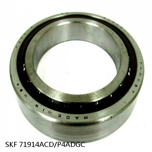 71914ACD/P4ADGC SKF Super Precision,Super Precision Bearings,Super Precision Angular Contact,71900 Series,25 Degree Contact Angle