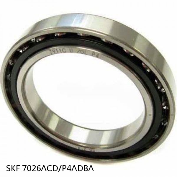 7026ACD/P4ADBA SKF Super Precision,Super Precision Bearings,Super Precision Angular Contact,7000 Series,25 Degree Contact Angle