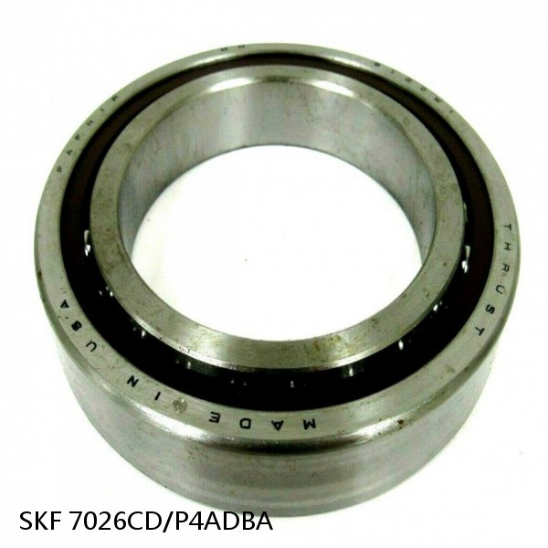 7026CD/P4ADBA SKF Super Precision,Super Precision Bearings,Super Precision Angular Contact,7000 Series,15 Degree Contact Angle