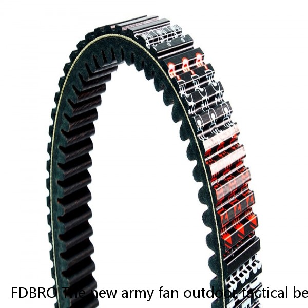 FDBRO The new army fan outdoor tactical belt men's multifunctional girdle training nylon canvas special forces belt